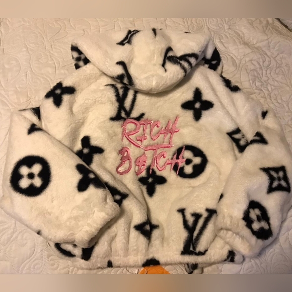 Multicolor Fun Hooded Jacket - Picture 3 of 5